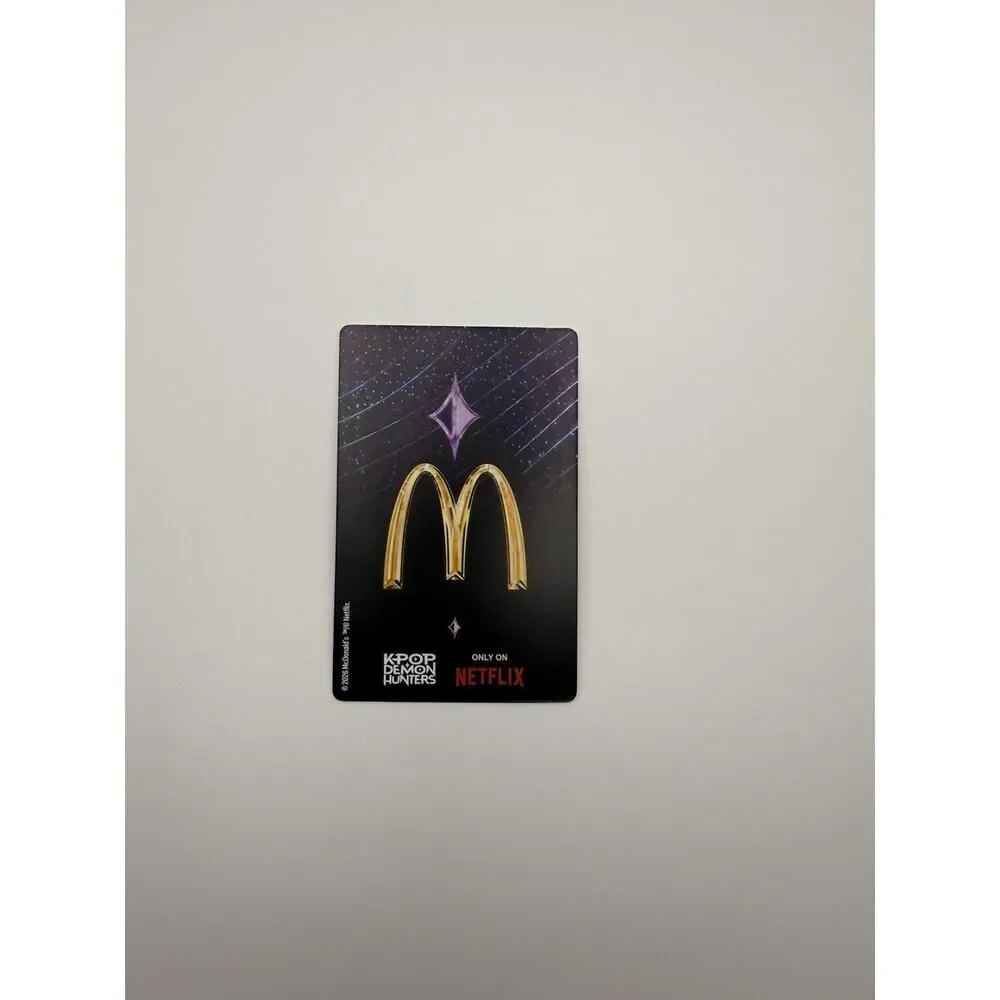 McDonald’s K-pop Demon Hunters 2026 Mystery Saja Boys Card Collectible New